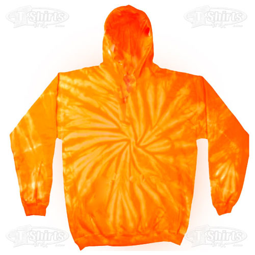 custom ink tie dye hoodie