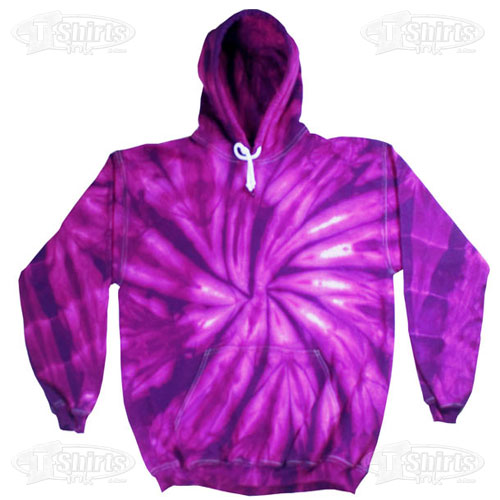 custom ink tie dye hoodie