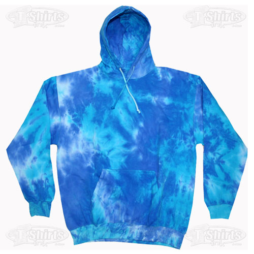 custom ink tie dye hoodie