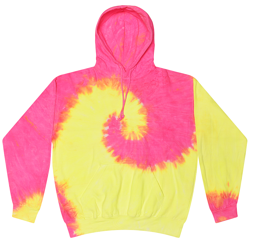 custom ink tie dye hoodie