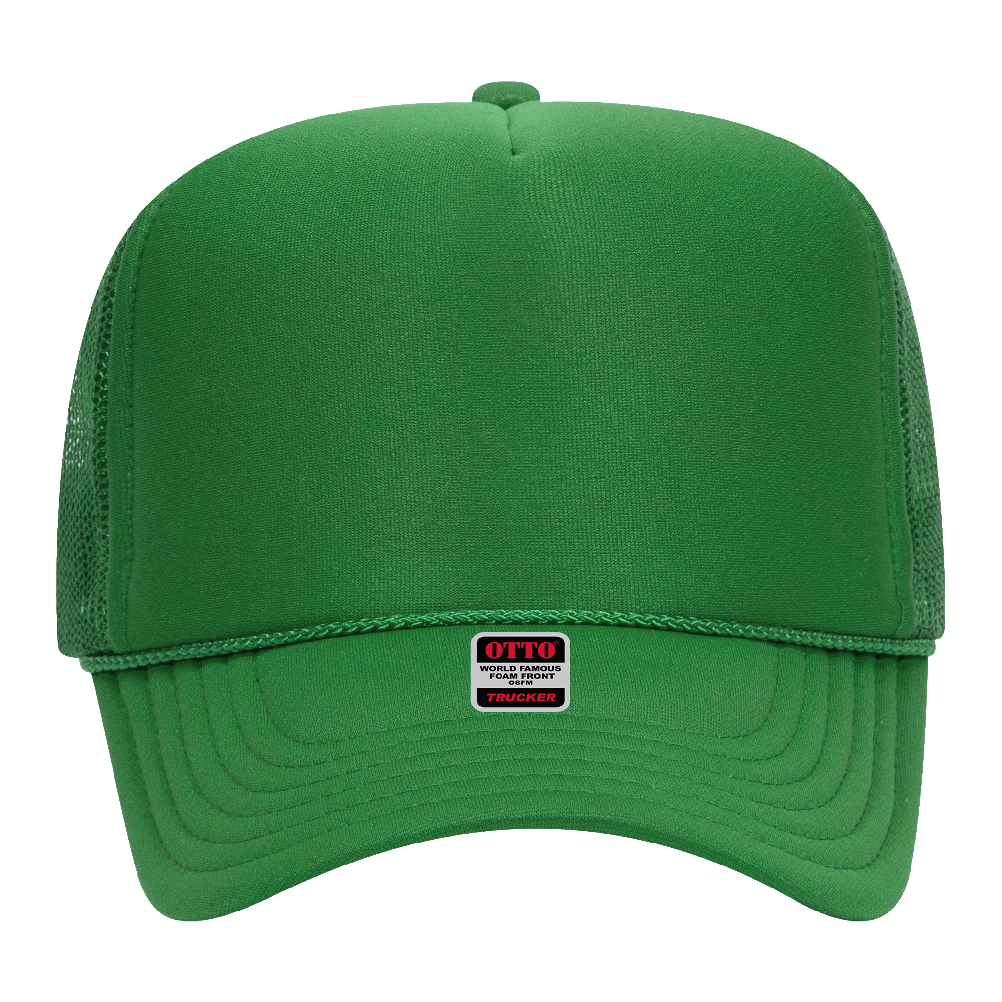 OTTO Cap 39-169 - High Crown Polyester Foam Front 5-Panel Trucker Hat $3.60  - Headwear