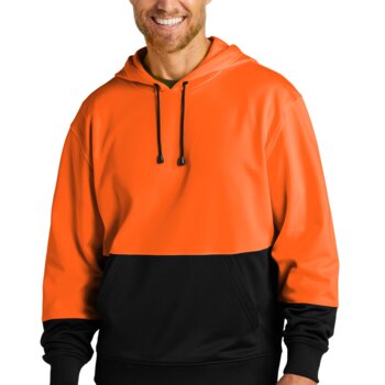 Enhanced Visibility Fleece Pullover Hoodie Thumbnail