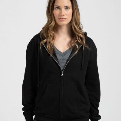 Unisex Full-Zip Hooded Sweatshirt Thumbnail