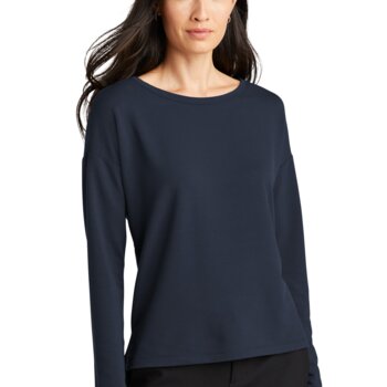 Women's Stretch Drop Shoulder Pullover Thumbnail