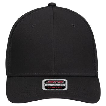 OTTO CAP® OTTO COMFY FIT® 6 Panel Low Profile Mesh Back Trucker Hat Thumbnail