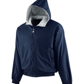 Youth Hooded Taffeta Jacket/Fleece Lined Thumbnail
