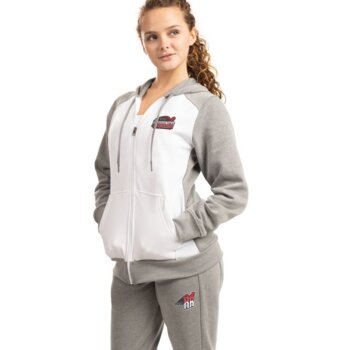 Ladies Three-Season Fleece Full Zip Hoodie Thumbnail