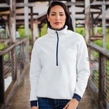Cutter & Buck Cascade Eco Sherpa Womens Fleece Pullover Jacket Thumbnail