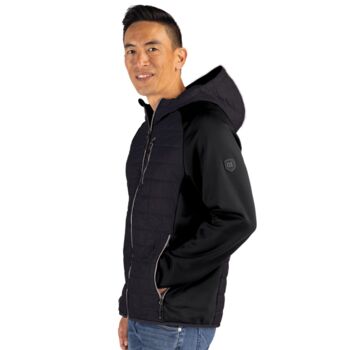 Cutter & Buck Rainier Primaloft Mens Eco Full Zip Hybrid Jacket Thumbnail