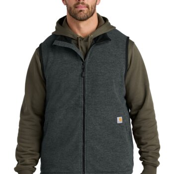 Textured Fleece Vest Thumbnail