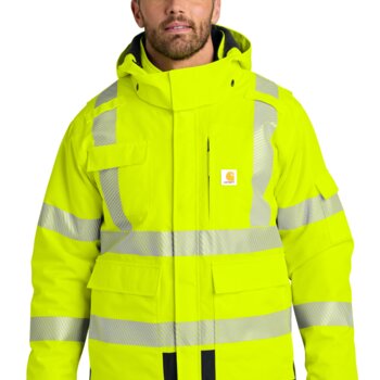 Ansi 107 Class 3 Waterproof Heavyweight Insulated Jacket Thumbnail