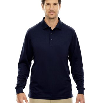 Men's Tall Pinnacle Performance Long Sleeve Piqué Polo Thumbnail