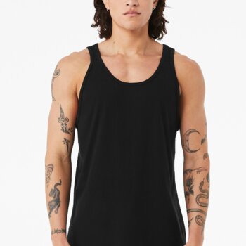 Unisex Heather CVC Tank Thumbnail