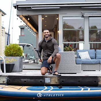 Cutter & Buck Peshastin Fleece Recycled Mens Hybrid Jacket Thumbnail