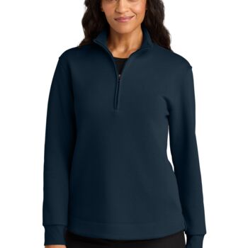 Women's Wearever Signature Double Pique 1/4 Zip Thumbnail