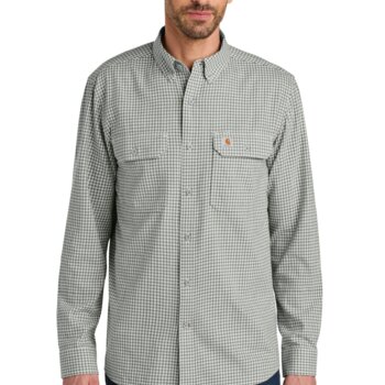 Rugged Flex ® Plaid Long Sleeve Shirt Thumbnail