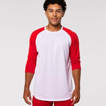 A4 ADT SOFTEK 3/4 RAGLN T Thumbnail