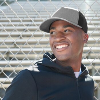 Low Profile Snapback 5 Panel Trucker Cap Thumbnail