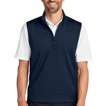 C Free ® Double Knit 1/4 Zip Vest Thumbnail