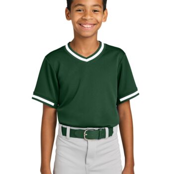 Youth Tough Mesh V Neck Baseball Jersey Thumbnail