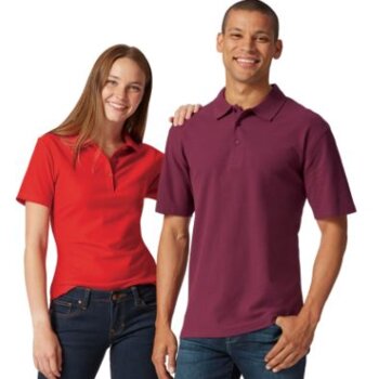 Clique Addison All Cotton Pique Short Sleeve Womens Polo Thumbnail