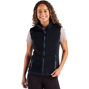 Clique Powder Recycled Fleece Womens Full Zip Vest Thumbnail