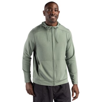 Clique Dash Recycled Mens Full Zip Hooded Sweatshirt Thumbnail