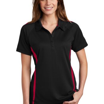 Women's PosiCharge ® Micro Mesh Colorblock Polo Thumbnail