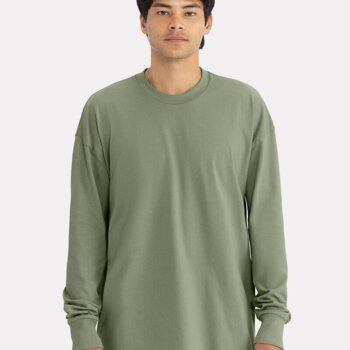 Unisex Heavyweight Long Sleeve Tee Thumbnail