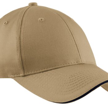 Cotton Twill Sandwich Bill Cap Thumbnail