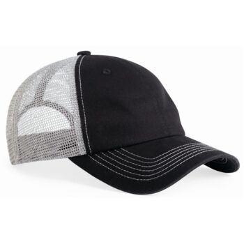 Contrast-Stitch Mesh-Back Cap Thumbnail