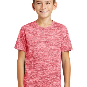 Youth PosiCharge ® Electric Heather Tee Thumbnail