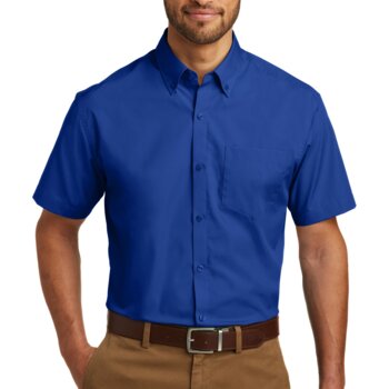 Short Sleeve Carefree Poplin Shirt Thumbnail