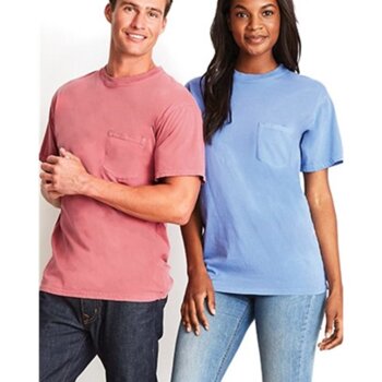 Unisex Inspired Dye Pocket Tee Thumbnail