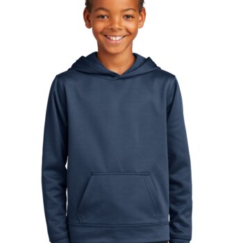 Youth Performance Fleece Pullover Hooded Sweatshirt Thumbnail