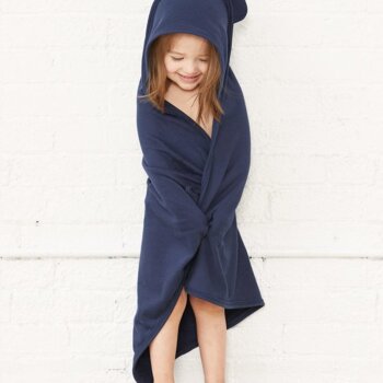 Terry Cloth Hooded Towel with Ears Thumbnail