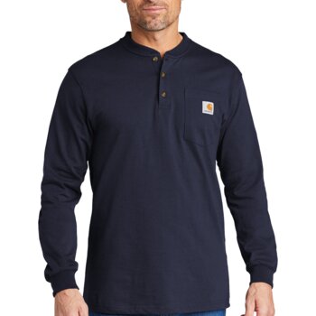 Long Sleeve Henley T Shirt Thumbnail