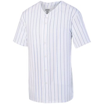 Youth Pinstripe Full-Button Jersey Thumbnail