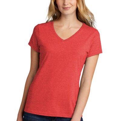 Women's Tri Blend V Neck Tee Thumbnail