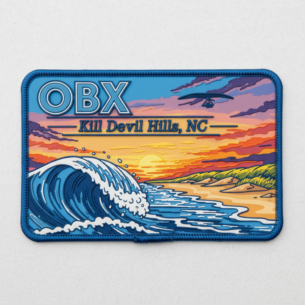 obx kill devil hills sublimation patch