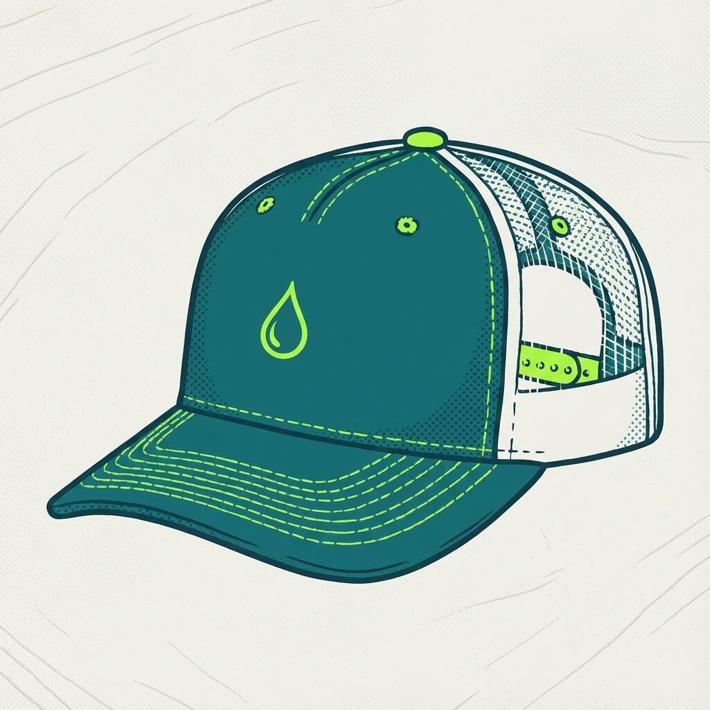 custom embroidered trucker caps