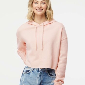 Women’s Lightweight Cropped Hooded Sweatshirt Thumbnail