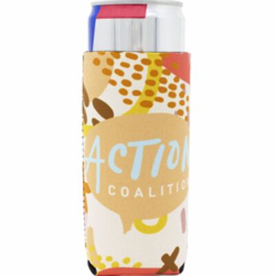 12 oz. Slim Full Color Neoprene Seltzer Coolie Thumbnail