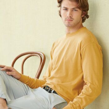 Garment-Dyed Heavyweight Long Sleeve T-Shirt - Comfort Colors® Thumbnail