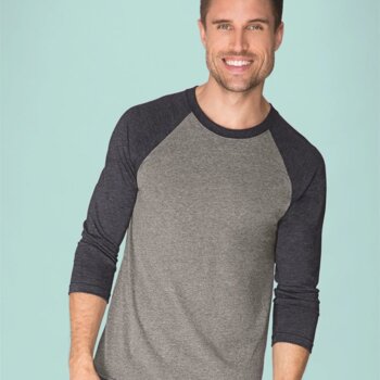 Next Level Triblend Three-Quarter Raglan T-Shirt Thumbnail