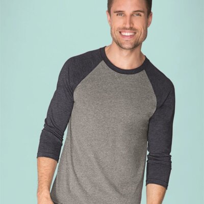 Next Level Triblend Three-Quarter Raglan T-Shirt Thumbnail
