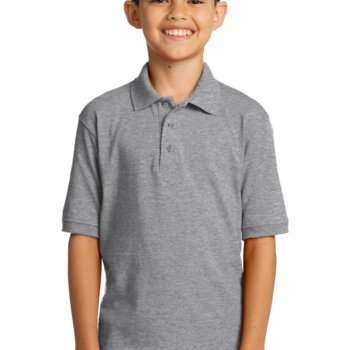 Youth Core Blend Jersey Knit Polo Thumbnail