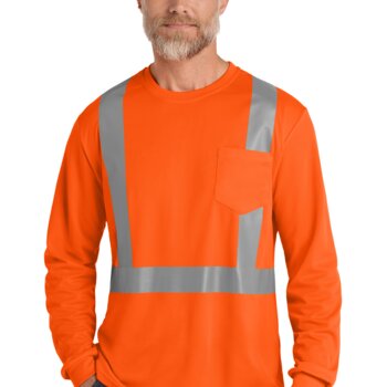 Ansi 107 Class 2 Mesh Long Sleeve Tee Thumbnail