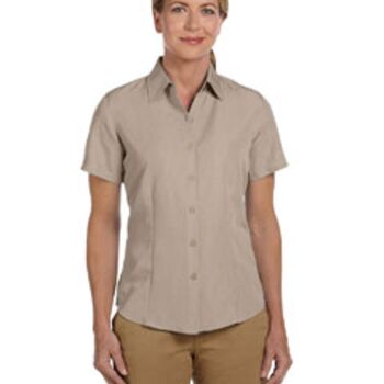 Ladies' Barbados Textured Camp Shirt Thumbnail