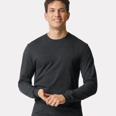 Softstyle® CVC Long Sleeve T-Shirt Thumbnail